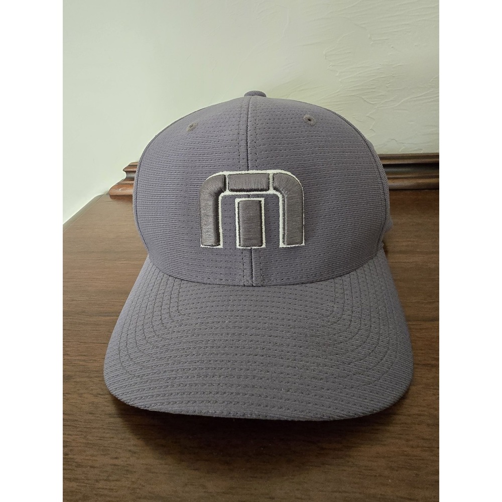 NWOT TravisMathew Grey City Creek Golf Hat - Picture 2 of 5